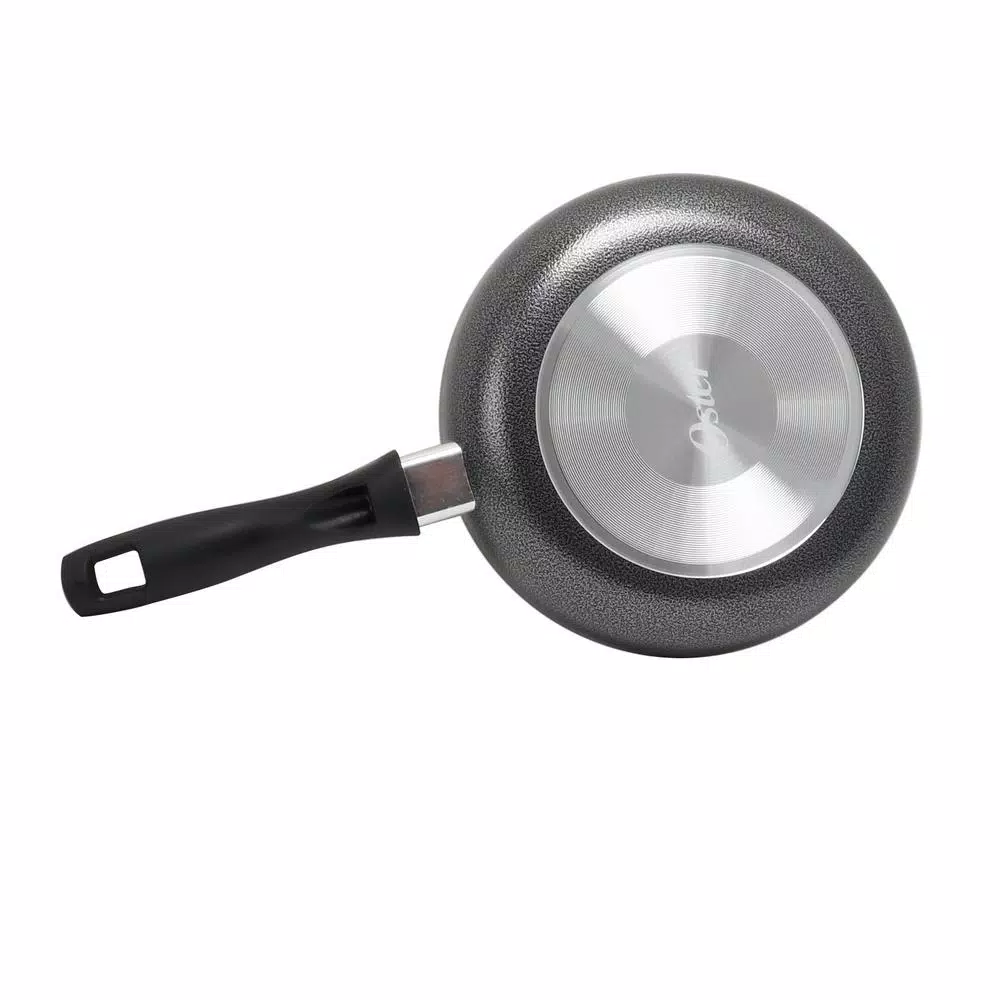 Oster Clairborne 8 in. Aluminum Nonstick Frying Pan, Charcoal Grey