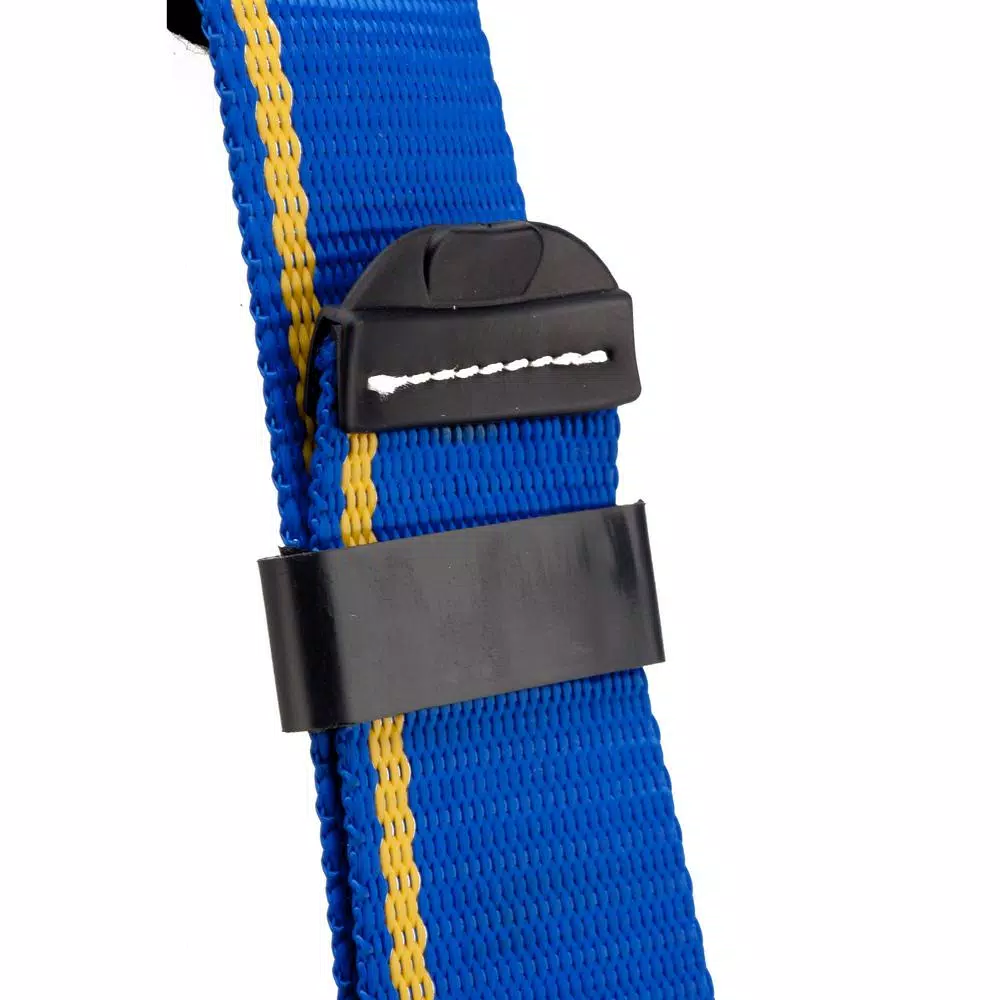 Werner Blue Armor 2000 Construction Harness with 3 D-Rings, Removable Work Belt, Medium/Large