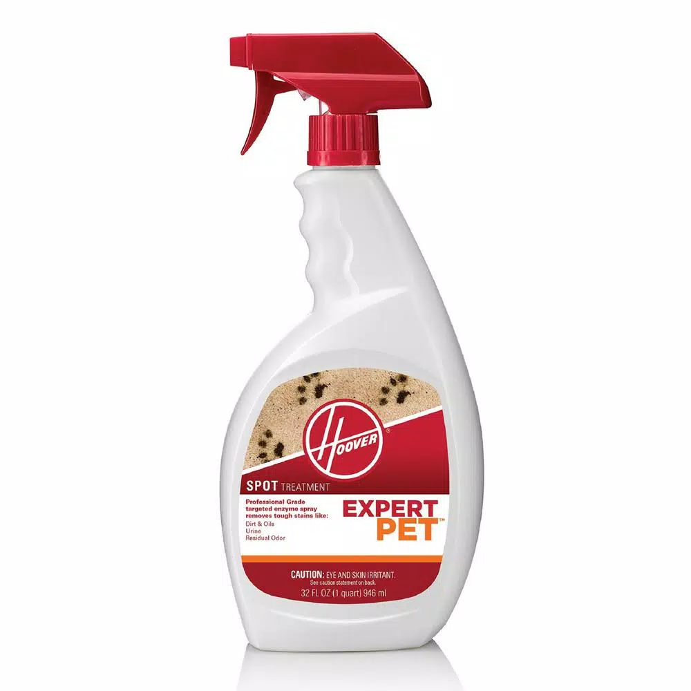 HOOVER Expert Pet Spot Treatment Carpet Cleaning Solution Spray, 32 oz.
