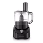 BLACK+DECKER 8-Cup 2-Speed Food Processor with S-Blade and Reversible Disc, Black thumbnail 6