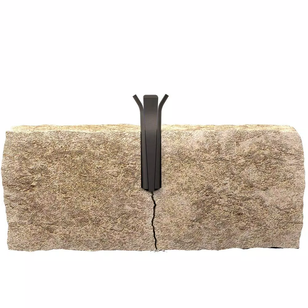 Bon Tool Stone Splitting Wedge and Shim Set for Rock Splitting