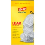 Glad ForceFlex 13 Gallon Tall Kitchen Drawstring Trash Bags, OdorShield, 110 Count thumbnail 11