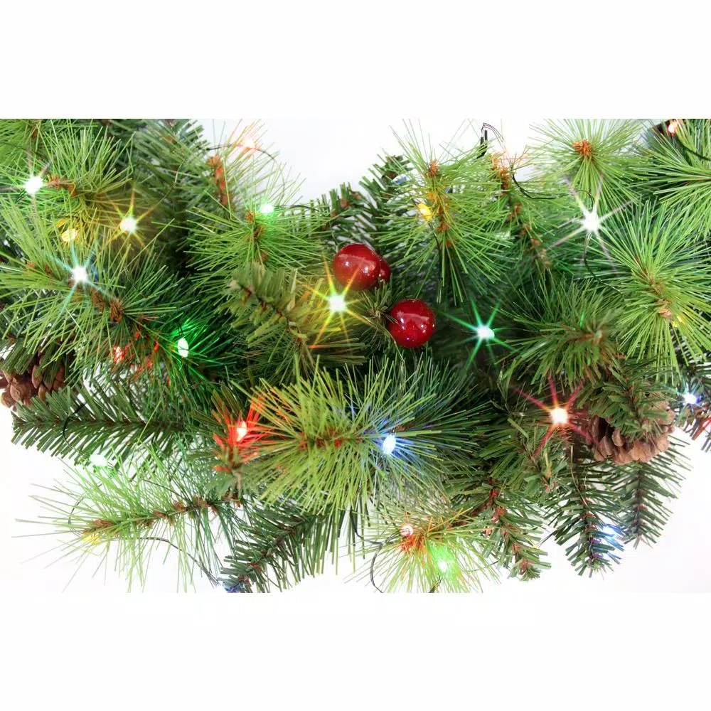 Starlite Creations 9 ft. 36-Light Battery Operated LED Multi-Color Ultra Slim Wire String Lights (Bundle of 2)