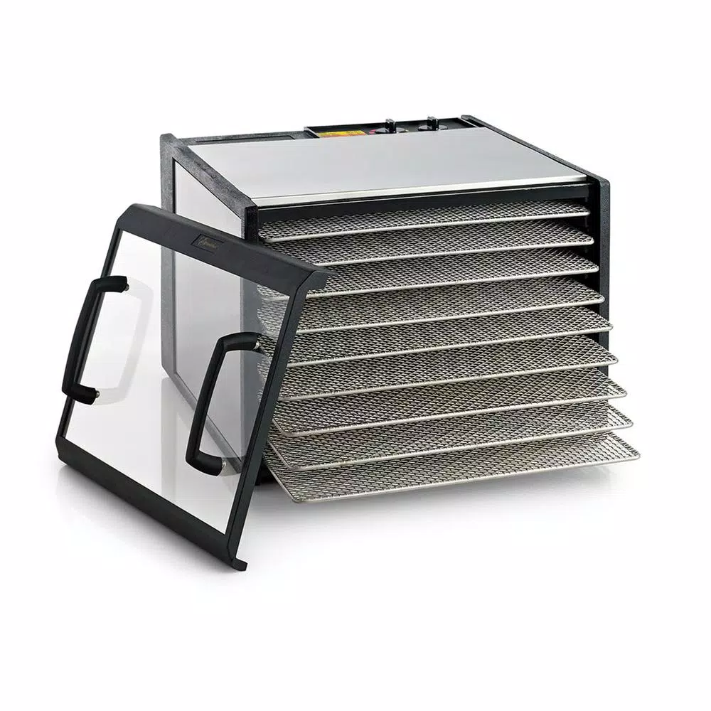 Excalibur 9-Tray Stainless Steel Electric Food Dehydrator with 26-Hour Timer