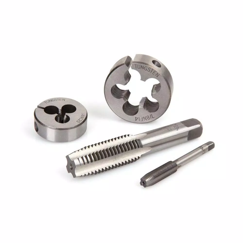 TEKTON 45-Piece Inch Tap and Die Set, SAE Coarse and Fine Sizes