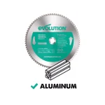 Evolution Power Tools 14 in. 80-Teeth Carbide Metal Cutting Saw Blade for Aluminum and Non-Ferrous Metals thumbnail 2