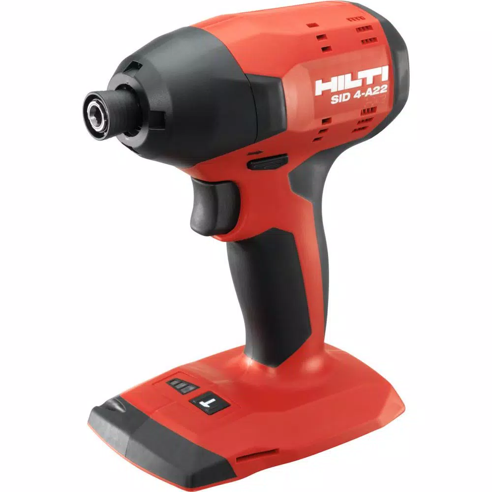 Hilti SID 4-A22 22V Brushless Cordless 1/4 in. Hex Impact Driver Kit with (2) 4.0 Ah Batteries, Charger and Bag