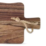 Tag Barnwood Brown Melamine Cheese Serving Board - Rustic Rectangular Cheese Platter thumbnail 2