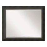 Amanti Art Signore 32.5 in. W x 26.5 in. H Framed Rectangular Bathroom Vanity Mirror, Bronze thumbnail 4