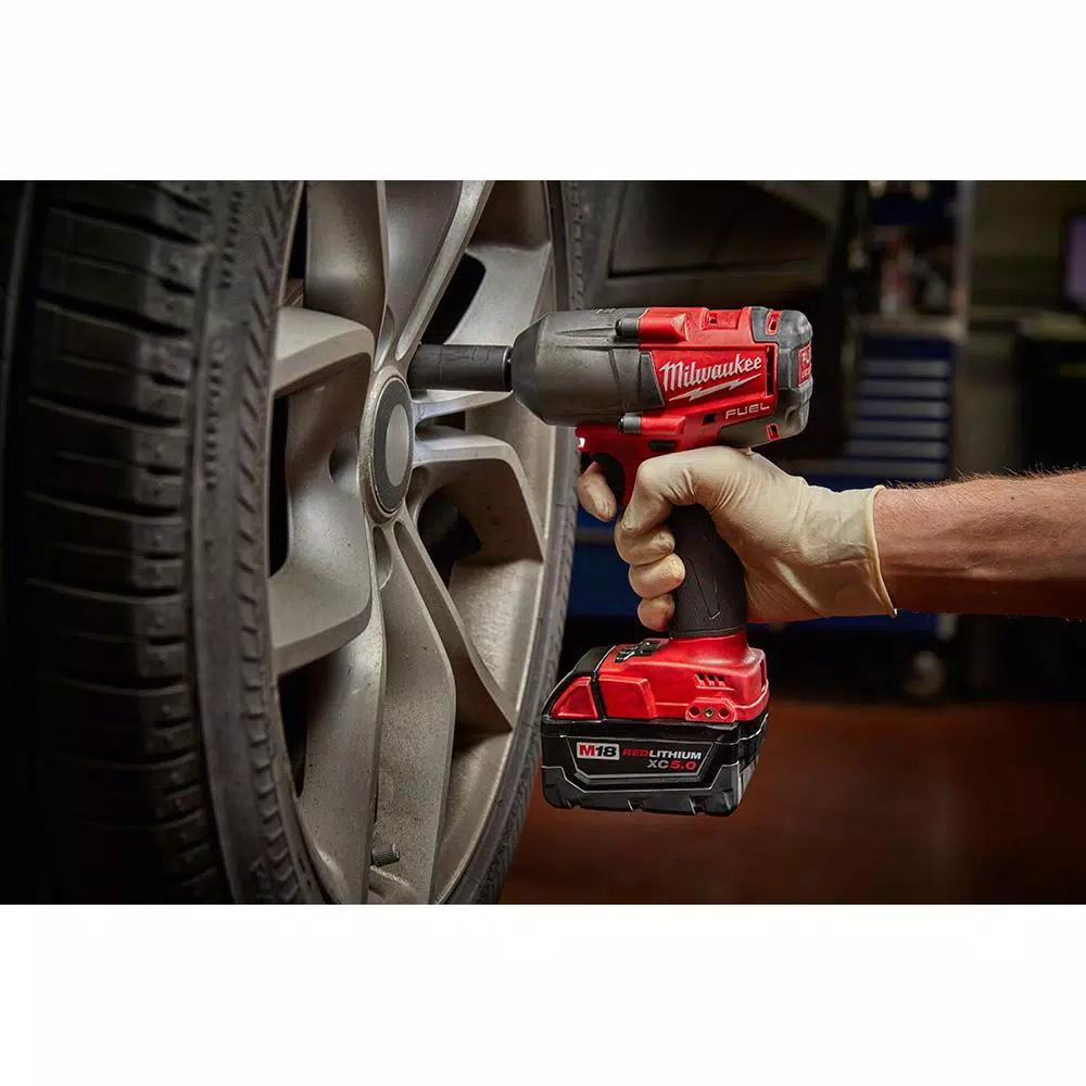 Milwaukee M18 FUEL 1/2 in. High & Mid-Torque Impact Wrench 2-Tool Combo Kit