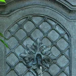 Sunnydaze Decor Rosette Leaf Electric Outdoor Wall Fountain, Black thumbnail 5
