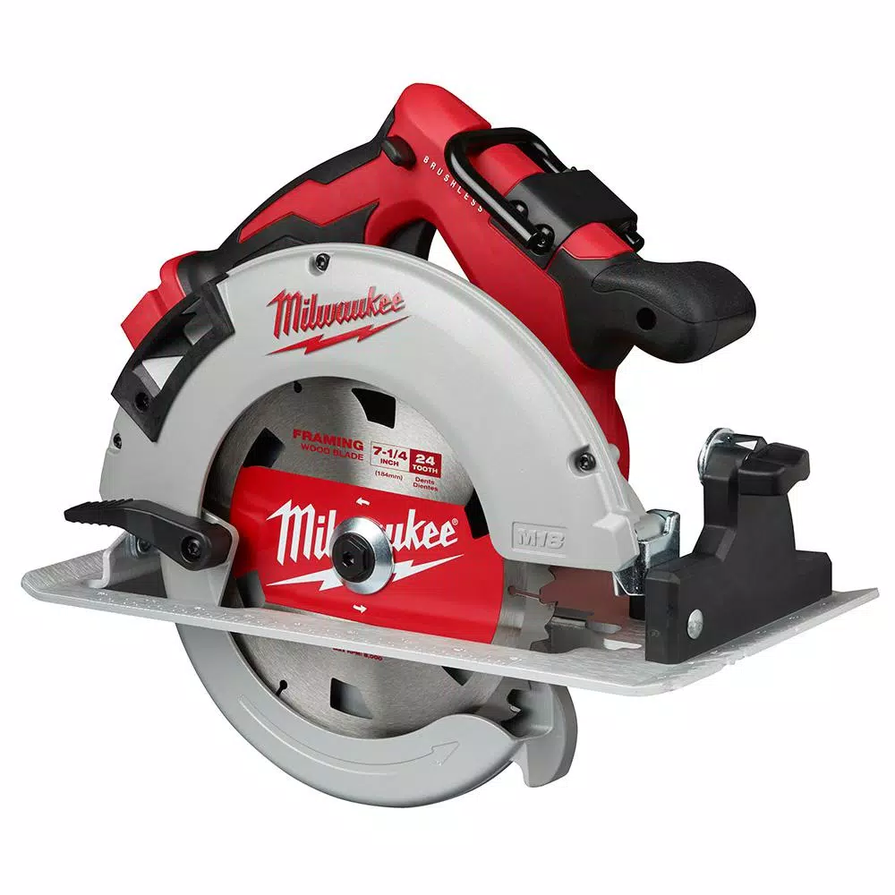 Milwaukee M18 18V Lithium-Ion Brushless 7-1/4 in. Circular Saw (Tool Only)