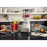 Braun PureMix 1000W Countertop Blender with 56 oz. Thermal Resistant Glass Jug, White and Stainless Steel thumbnail 5