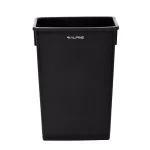 Alpine Industries 23 Gal. Black Commercial Waste Basket Trash Can thumbnail 2