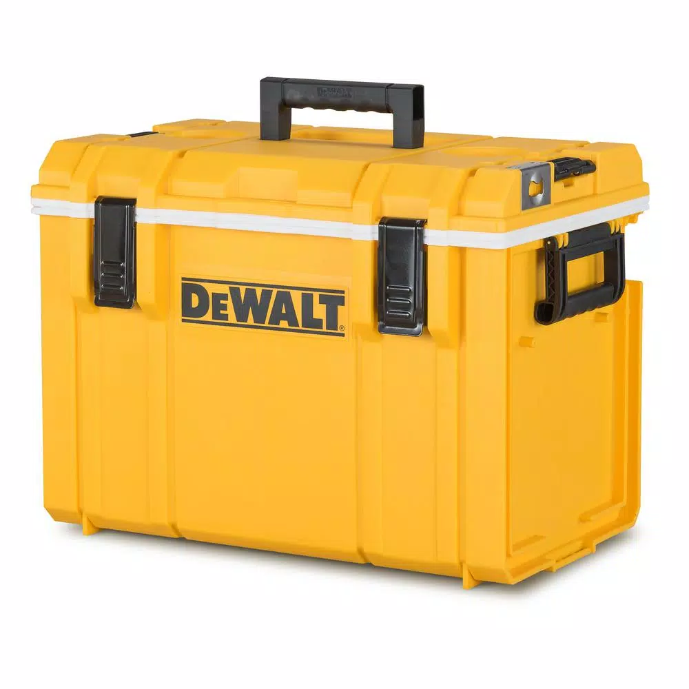 DEWALT TOUGHSYSTEM Portable Radio & Digital Music Player with Tool Box Cooler Bundle