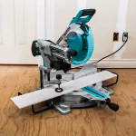 Makita 10 in. Dual Bevel Sliding Compound Miter Saw with Laser & Bonus 16-Gauge Finish Nailer thumbnail 13