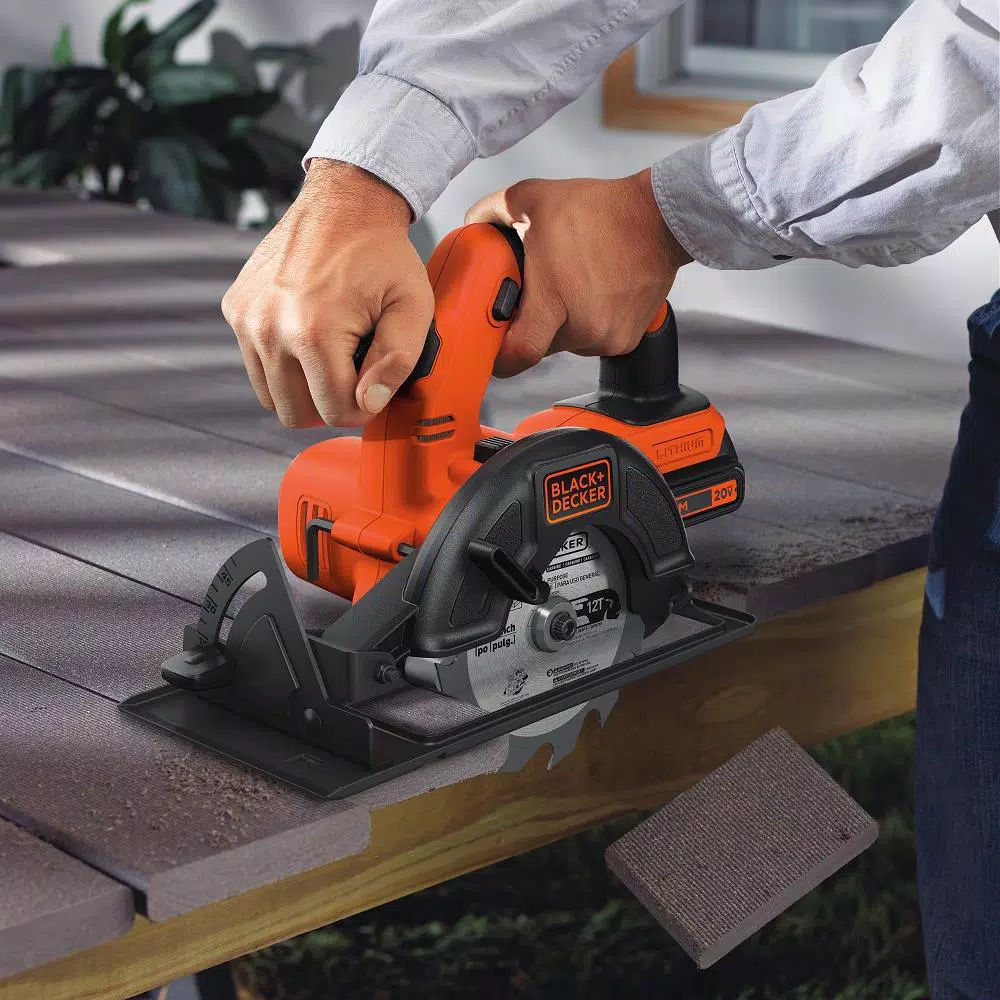BLACK+DECKER 20V MAX Lithium-Ion 4-Tool Cordless Combo Kit with (2) 1.5 Ah Batteries and Charger